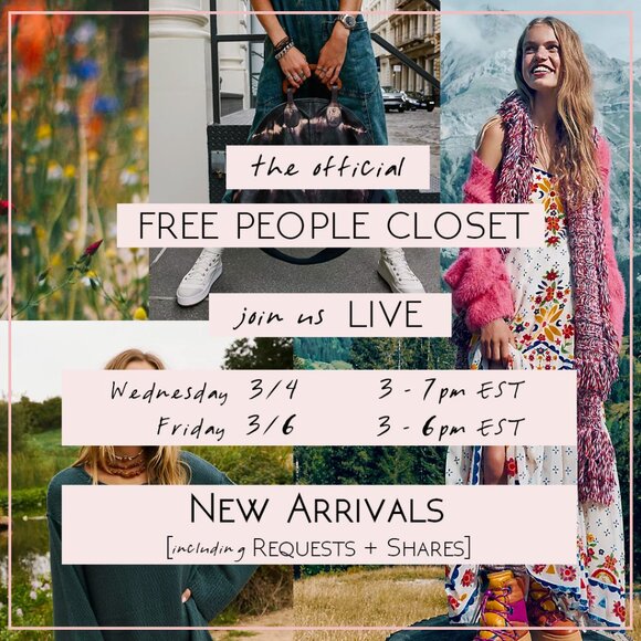 Free People Other - ❤LIKE❤ for POSH SHOW notifications!